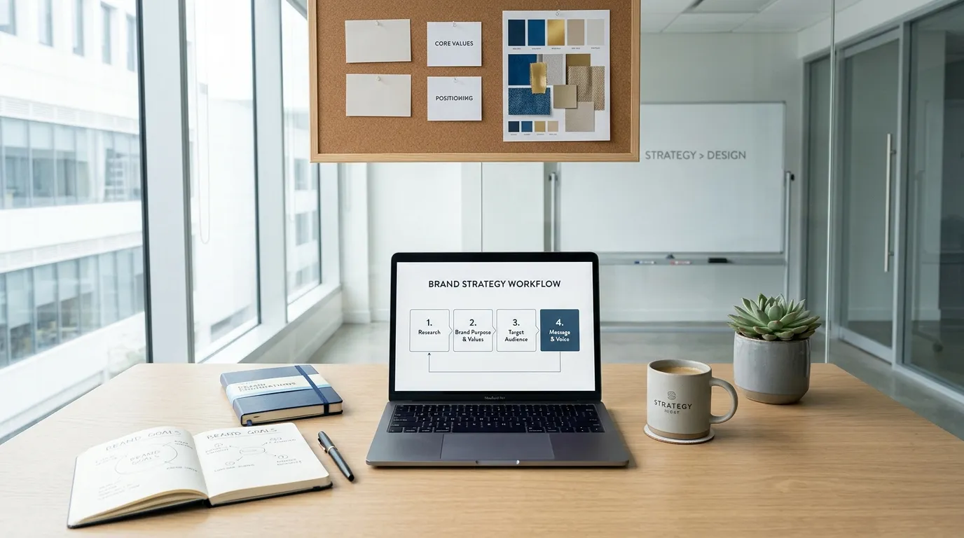 Why brand strategy comes before design