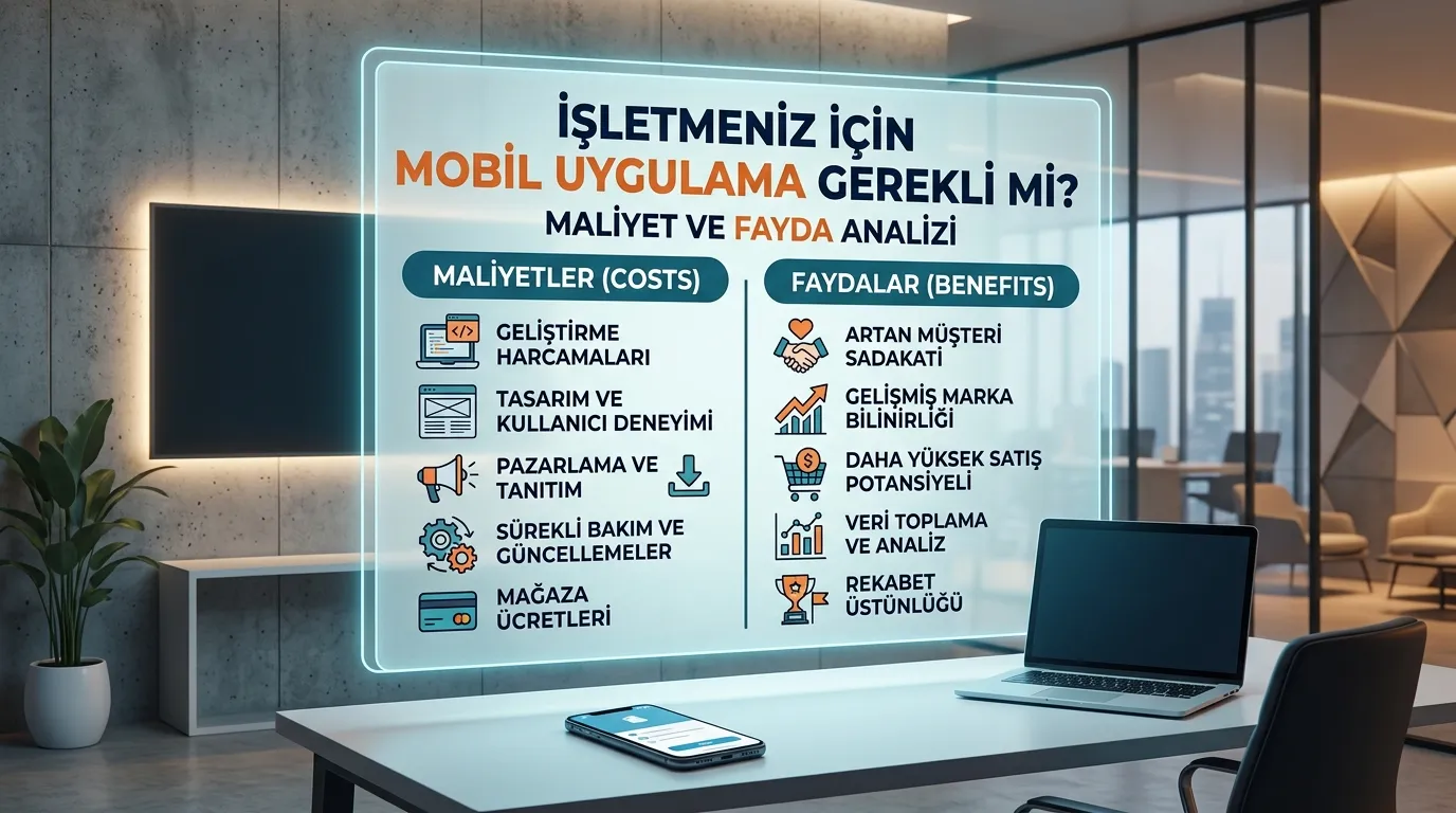 İşletmeniz İçin Mobil Uygulama Gerekli mi? Kapsamlı Maliyet ve Fayda Analizi